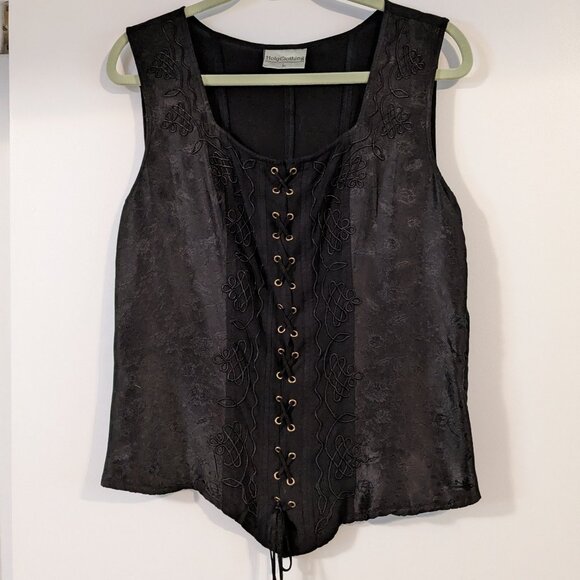 Holly Clothing Lace Front Vest - Picture 1 of 1